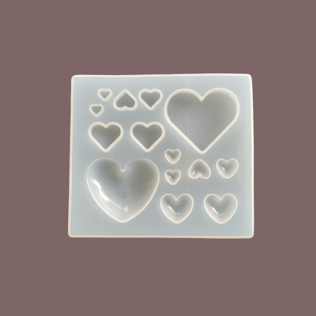 14 in 1 Small Heart Mould- Small