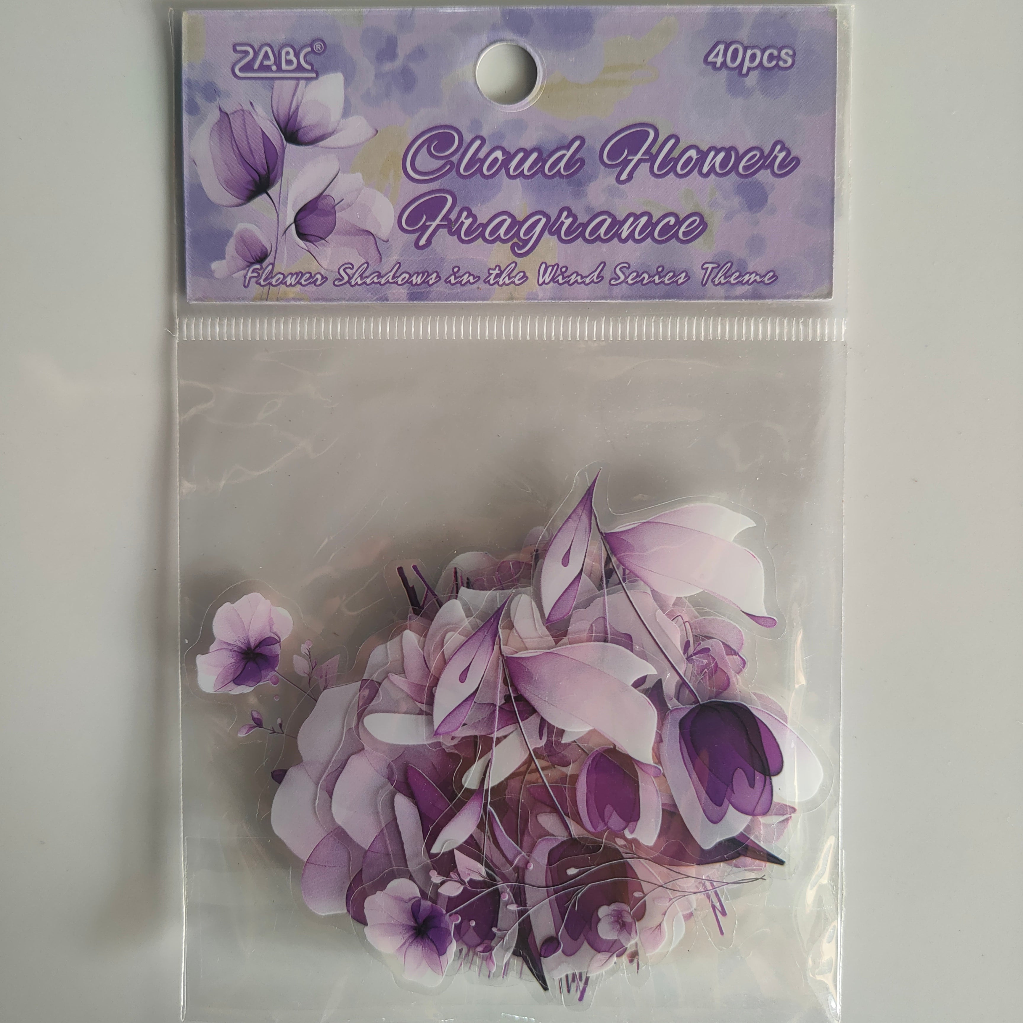 3D Flower Sticker Cloud Flower Fragrance
