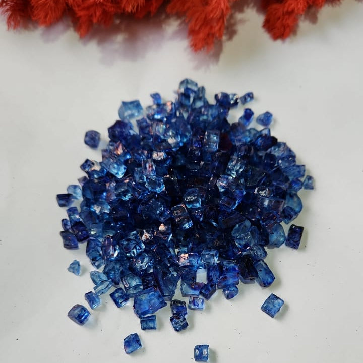 Glass stone Blue 200gram