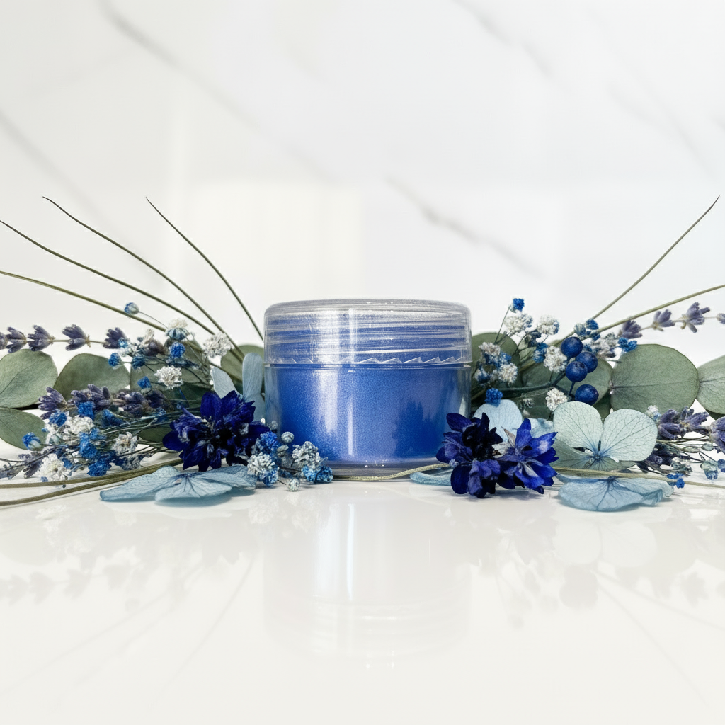 Blue Mica Pearl Powder Pigment