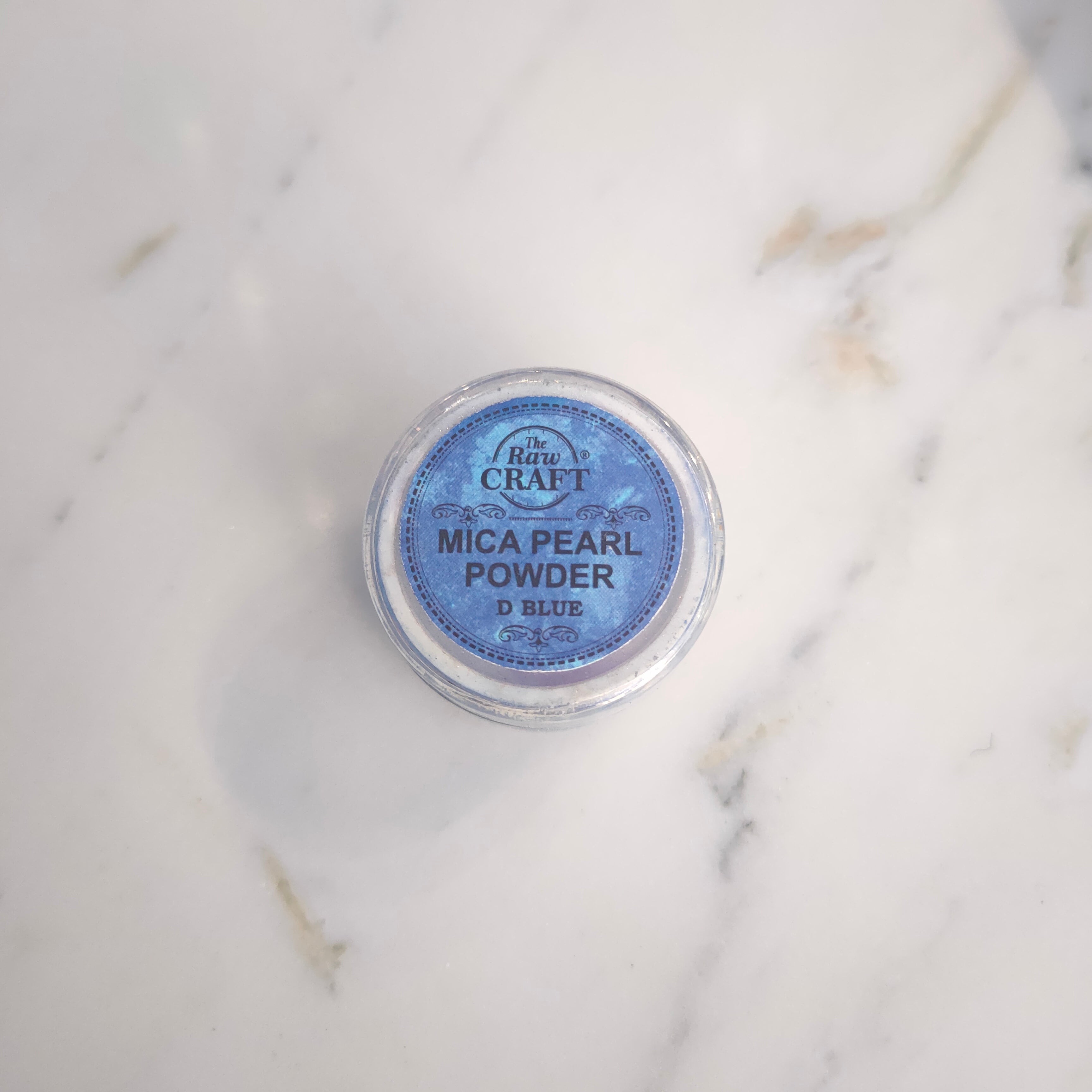 Blue Mica Pearl Powder Pigment