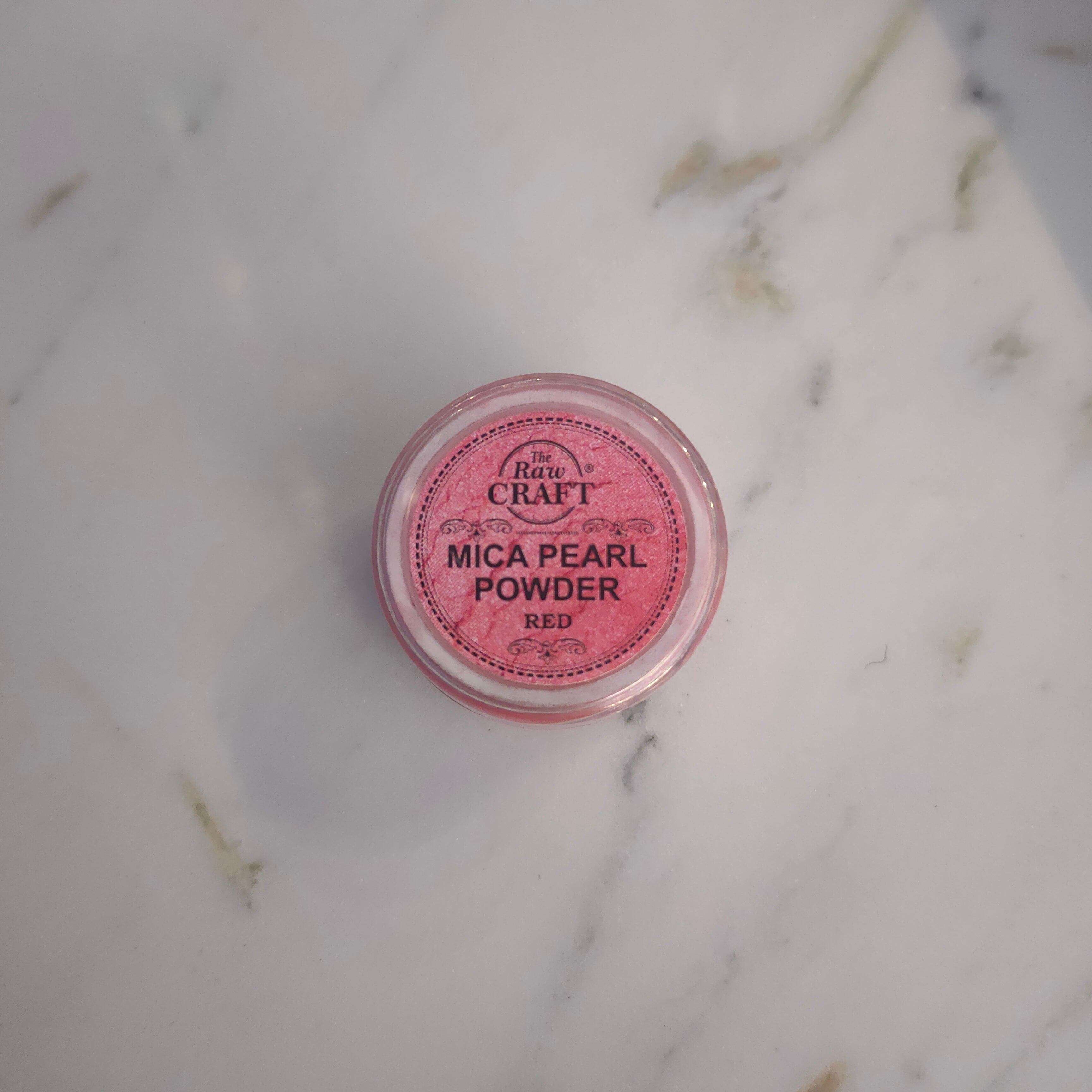 Red Mica Pearl Powder Pigment