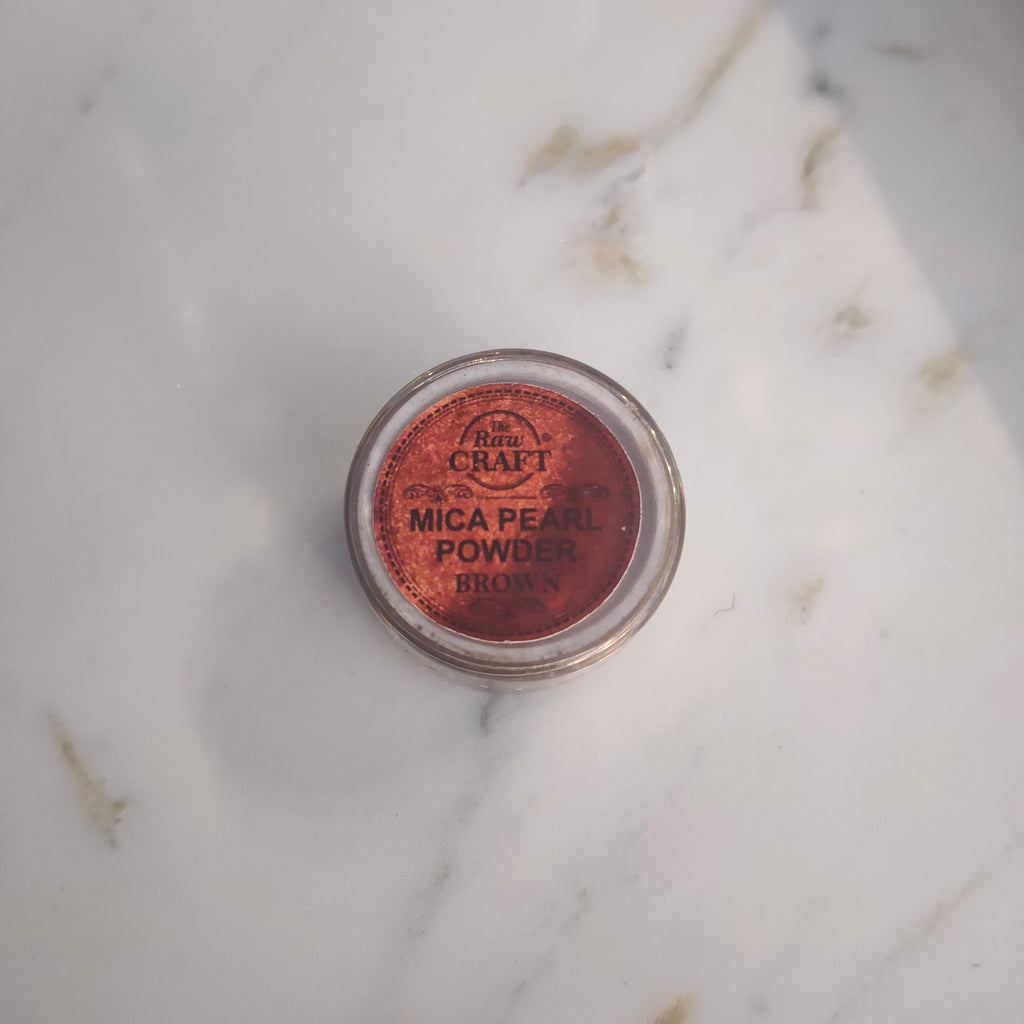 Brown Mica Pearl Powder Pigment