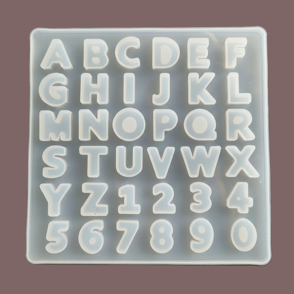 Small Alphabet Mould