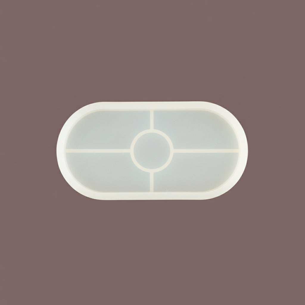 8 inch Oval Trinket Tray Mould