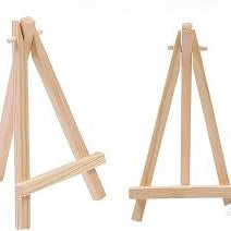 Wooden Easel Stand 6 inches